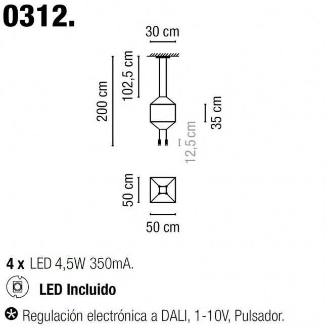 WIREFLOW 4 LEDS DE VIBIA