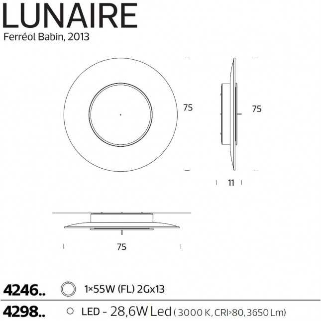 LUNAIRE BY FONTANA ARTE