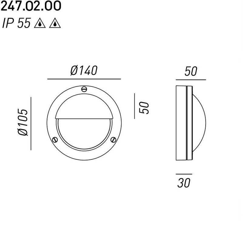 MARINA WALL SIGNALLING LIGHT BY IL FANALE | Online Store Il Fanale