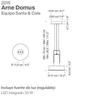 ARNE DOMUS DE SANTA & COLE