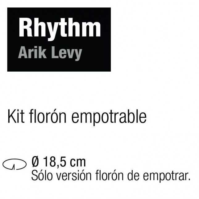 KIT FLORÓN EMPOTRABLE RHYTHM DE VIBIA