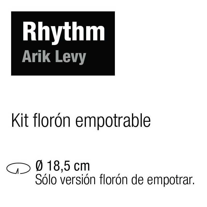 KIT FLORÓN EMPOTRABLE RHYTHM DE VIBIA