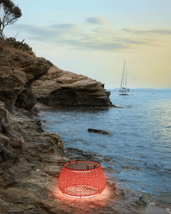 Nans Bag Portátil de Bover en acabado Rojo